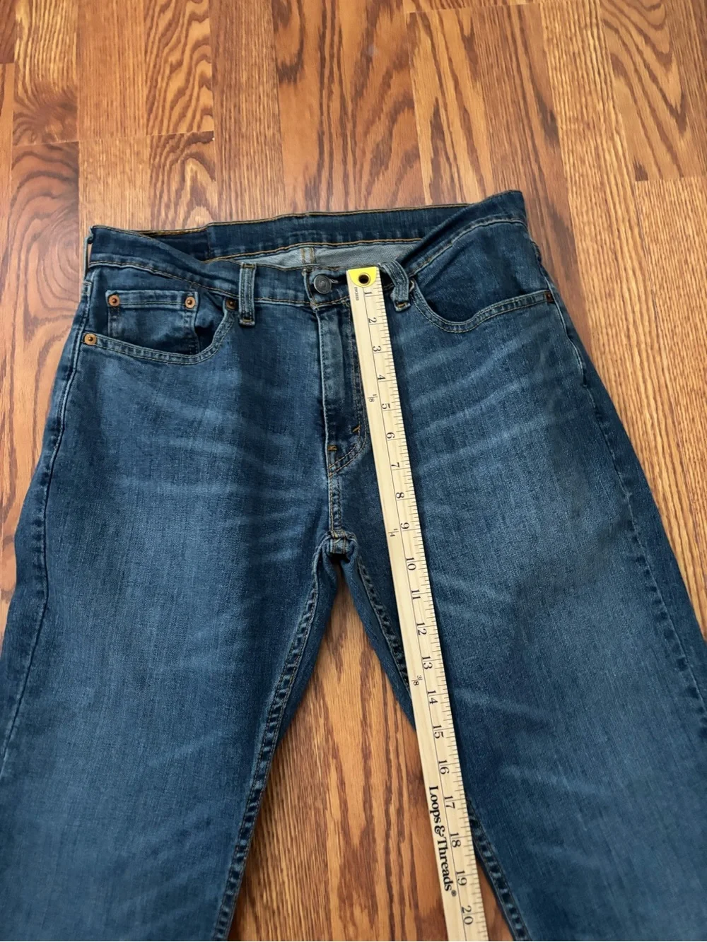 Levi's Jeans 559 Relaxed Straight Fit Blue Denim Jeans 36x30